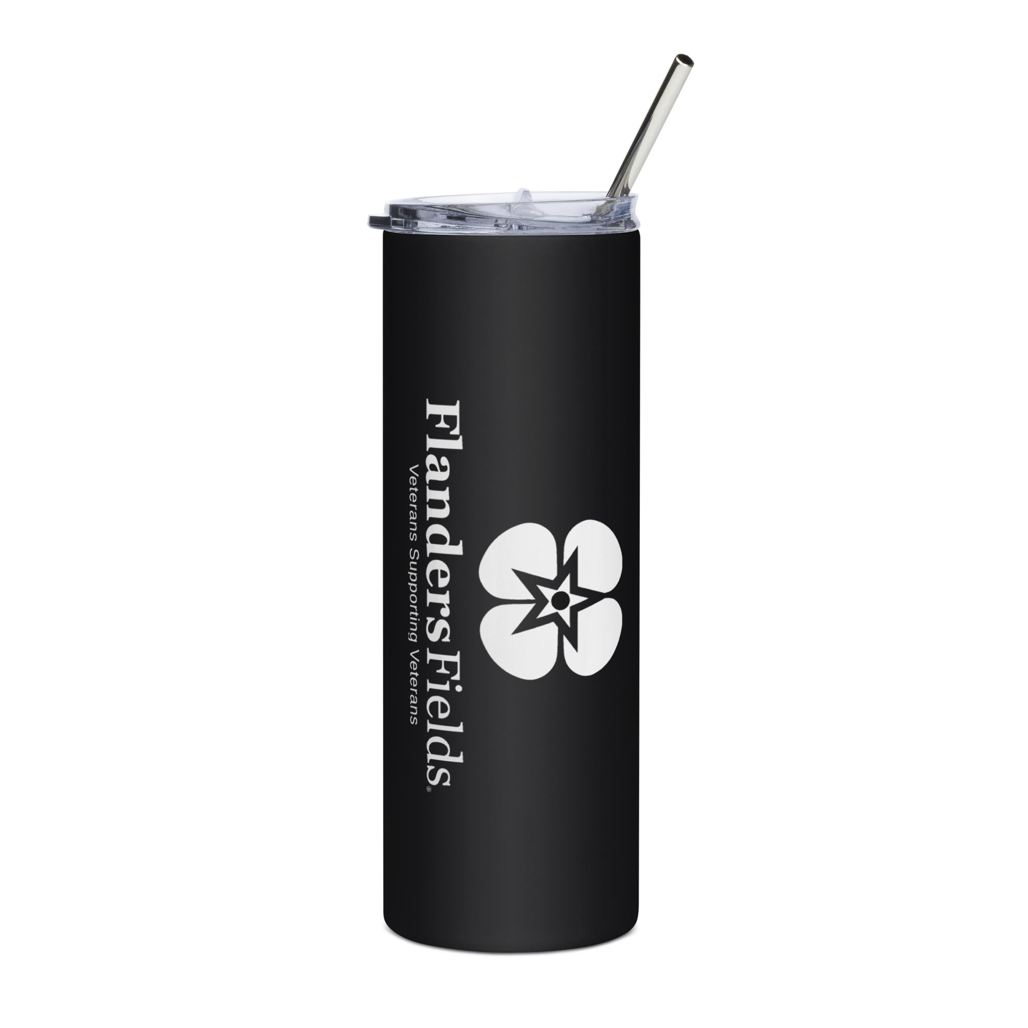 Stainless steel tumbler - Flanders Fields logo