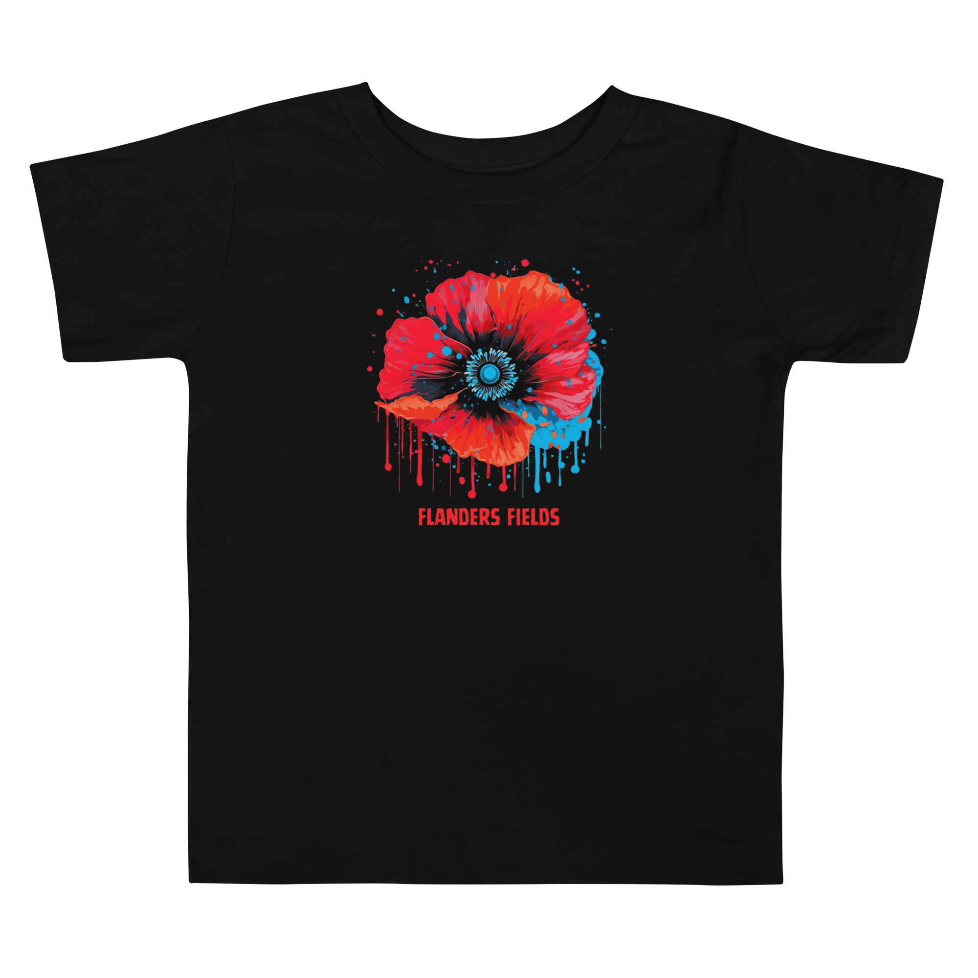 Toddler Short Sleeve Tee - Retro Poppy