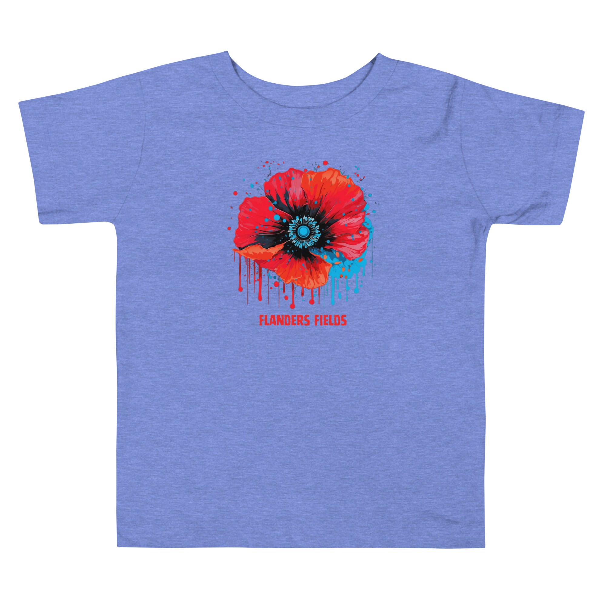 Toddler Short Sleeve Tee - Retro Poppy