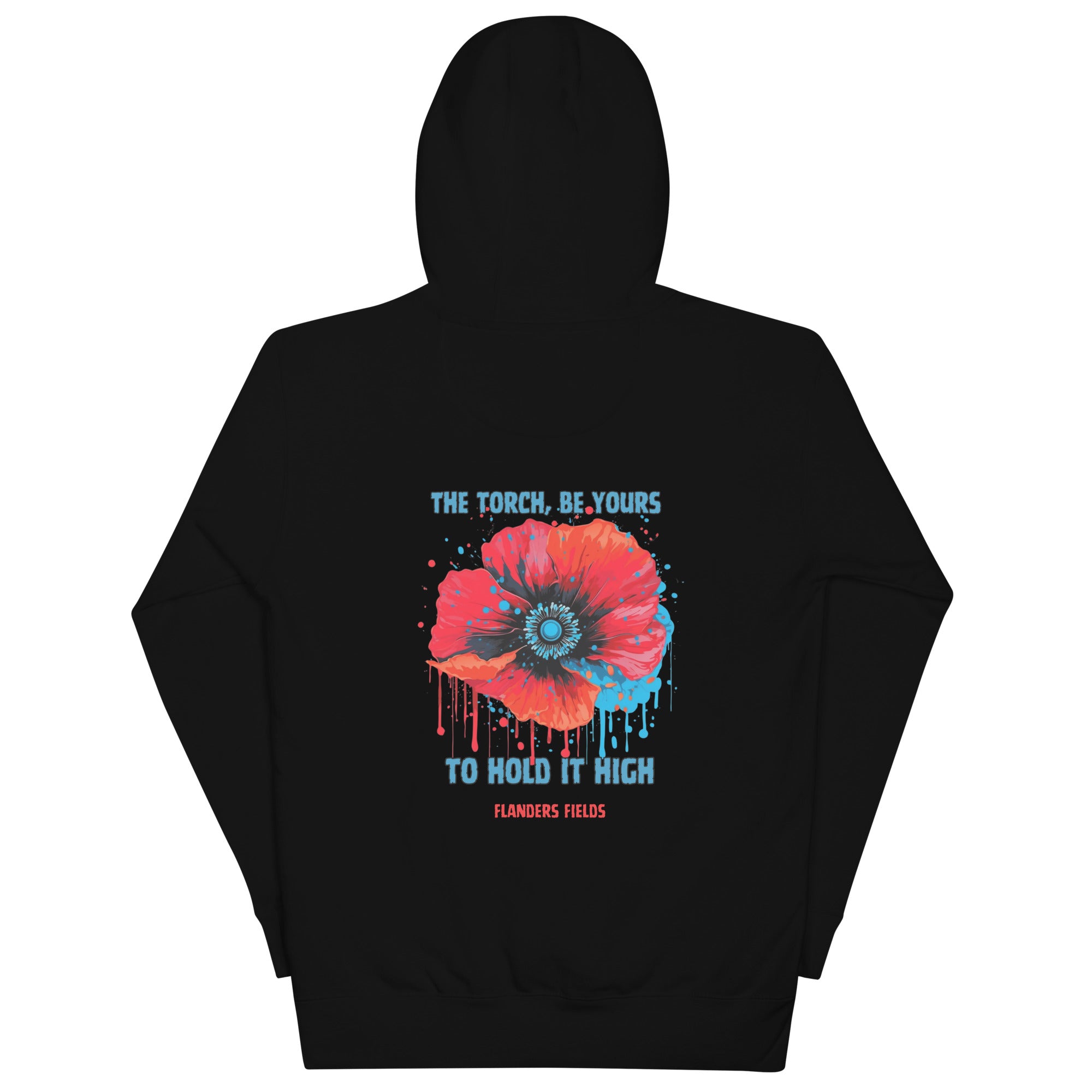 Unisex Hoodie - Retro Poppy