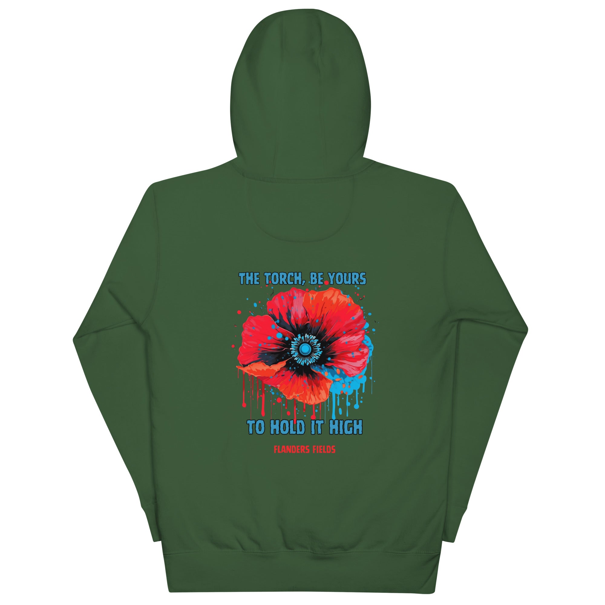 Unisex Hoodie - Retro Poppy