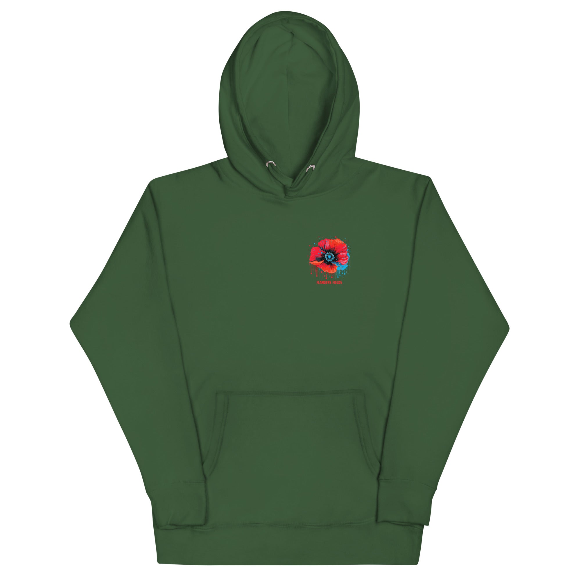 Unisex Hoodie - Retro Poppy