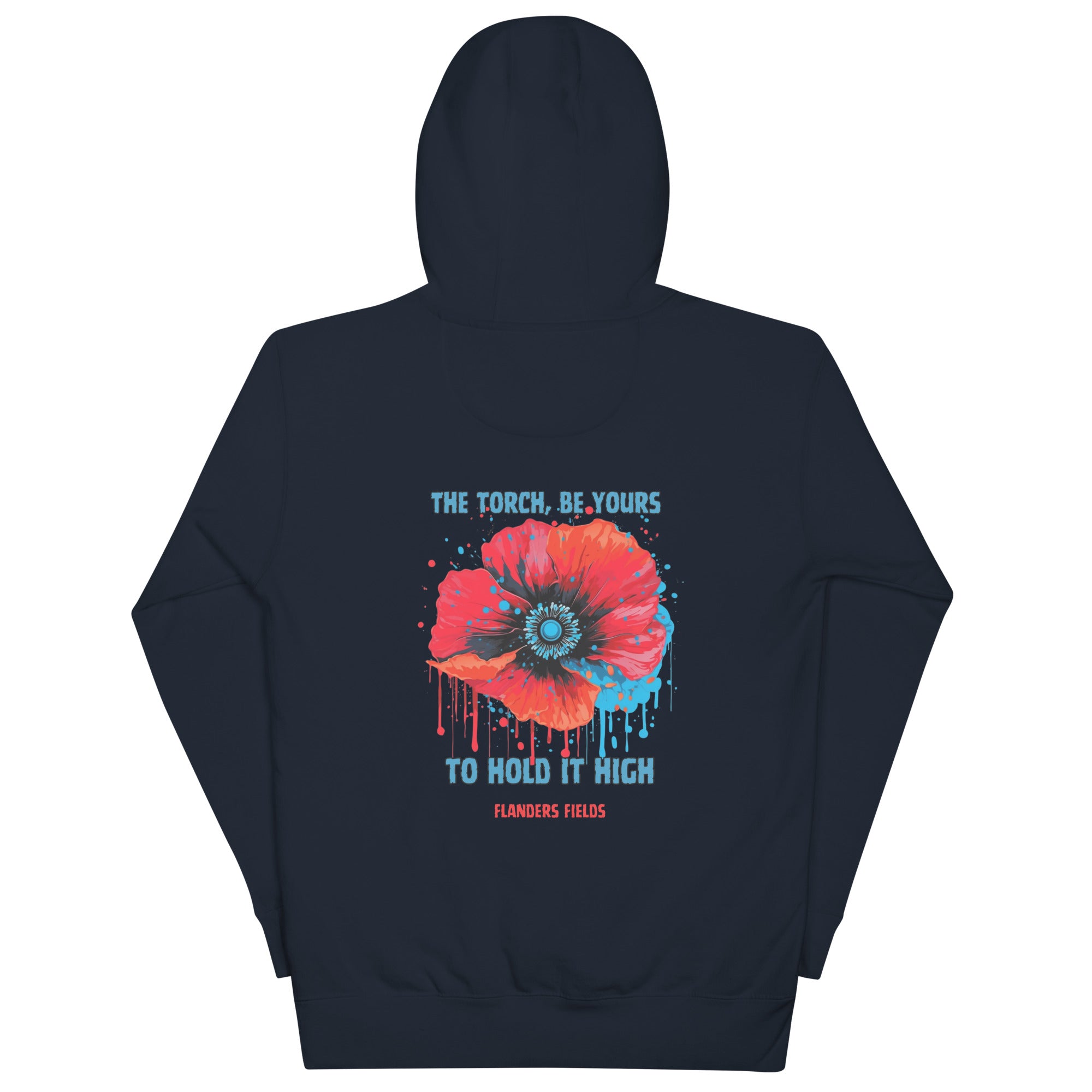 Unisex Hoodie - Retro Poppy