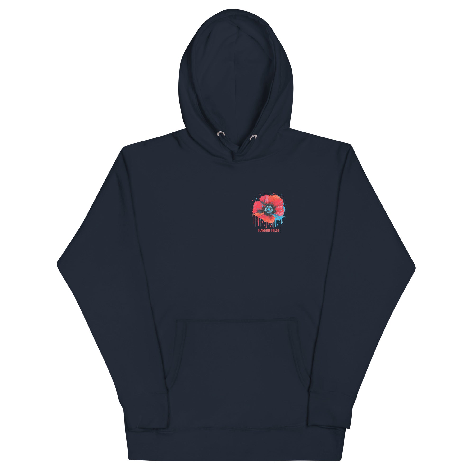 Unisex Hoodie - Retro Poppy