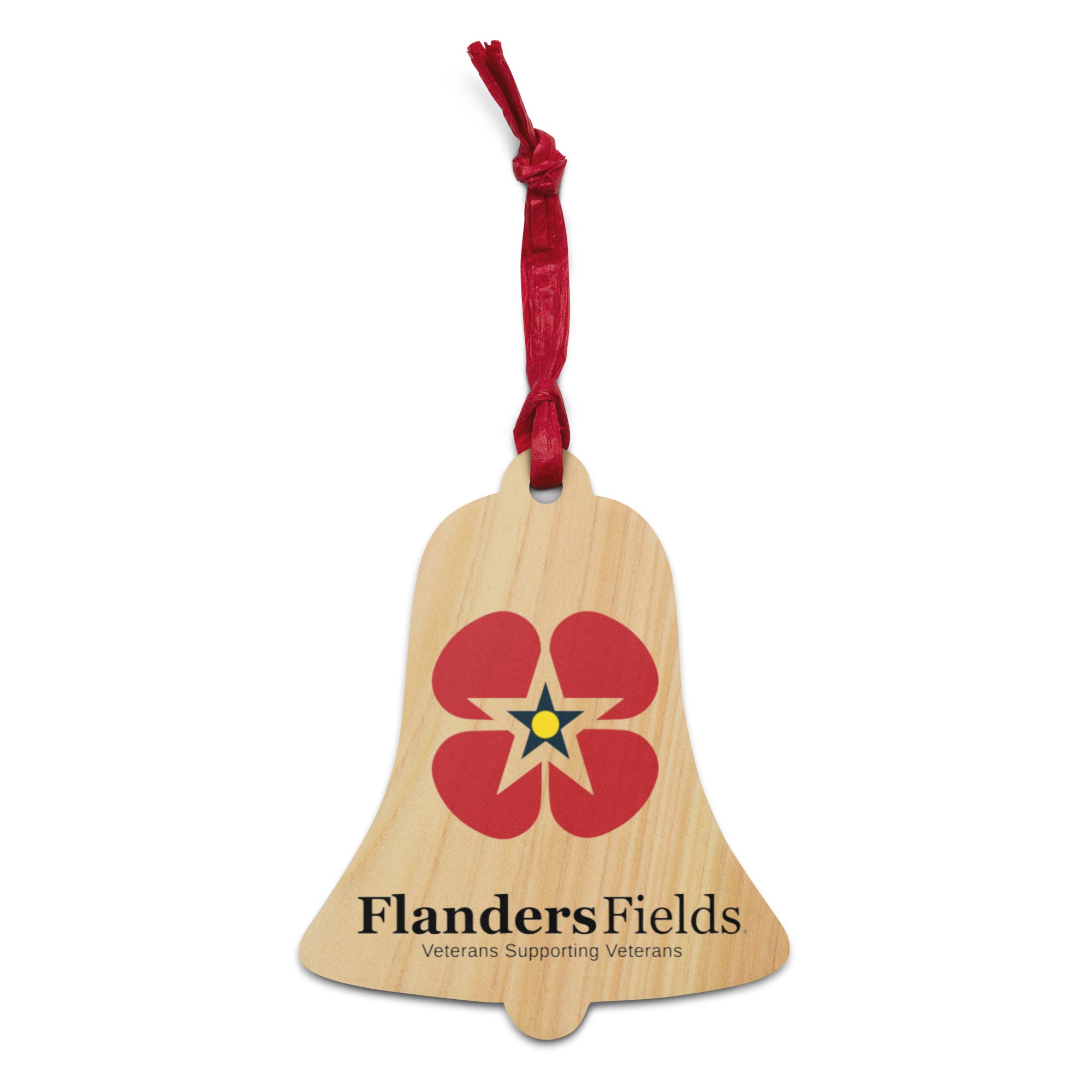 Wooden ornaments - Flanders Fields Logo