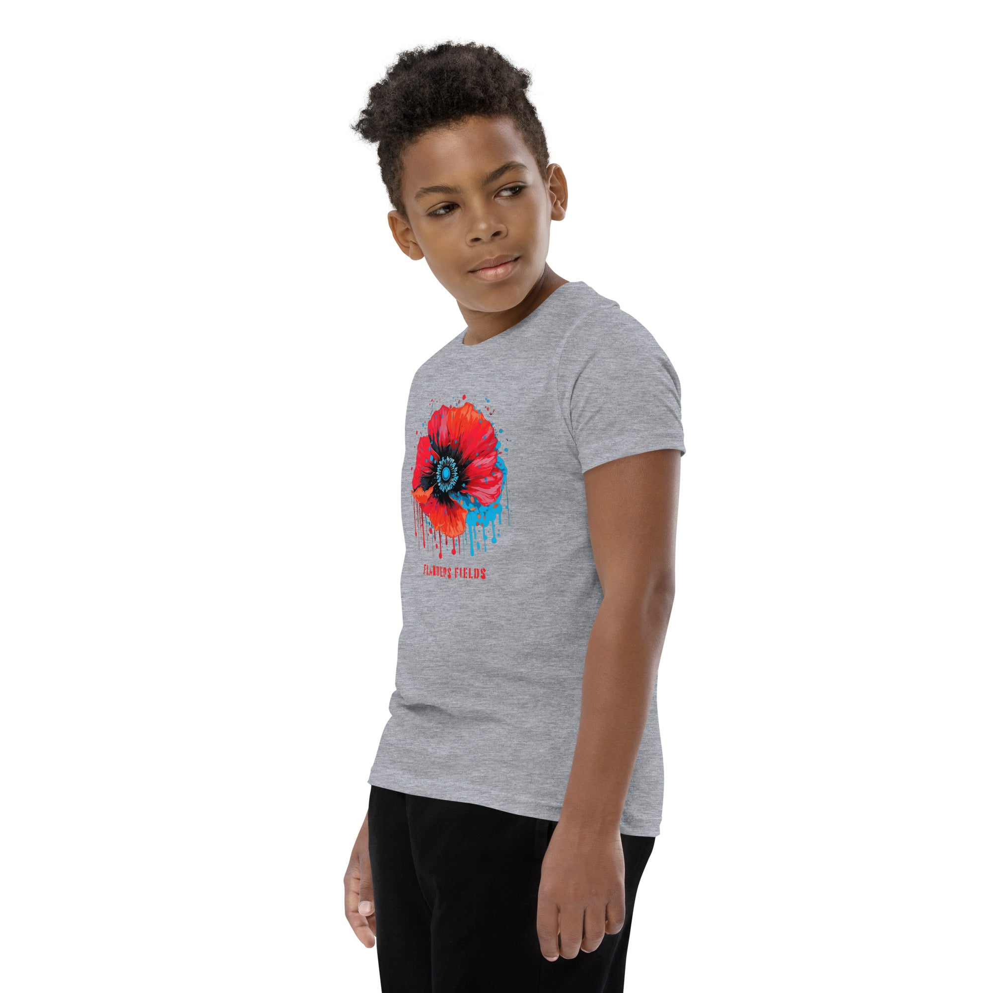 Youth Short Sleeve T-Shirt - Retro Poppy