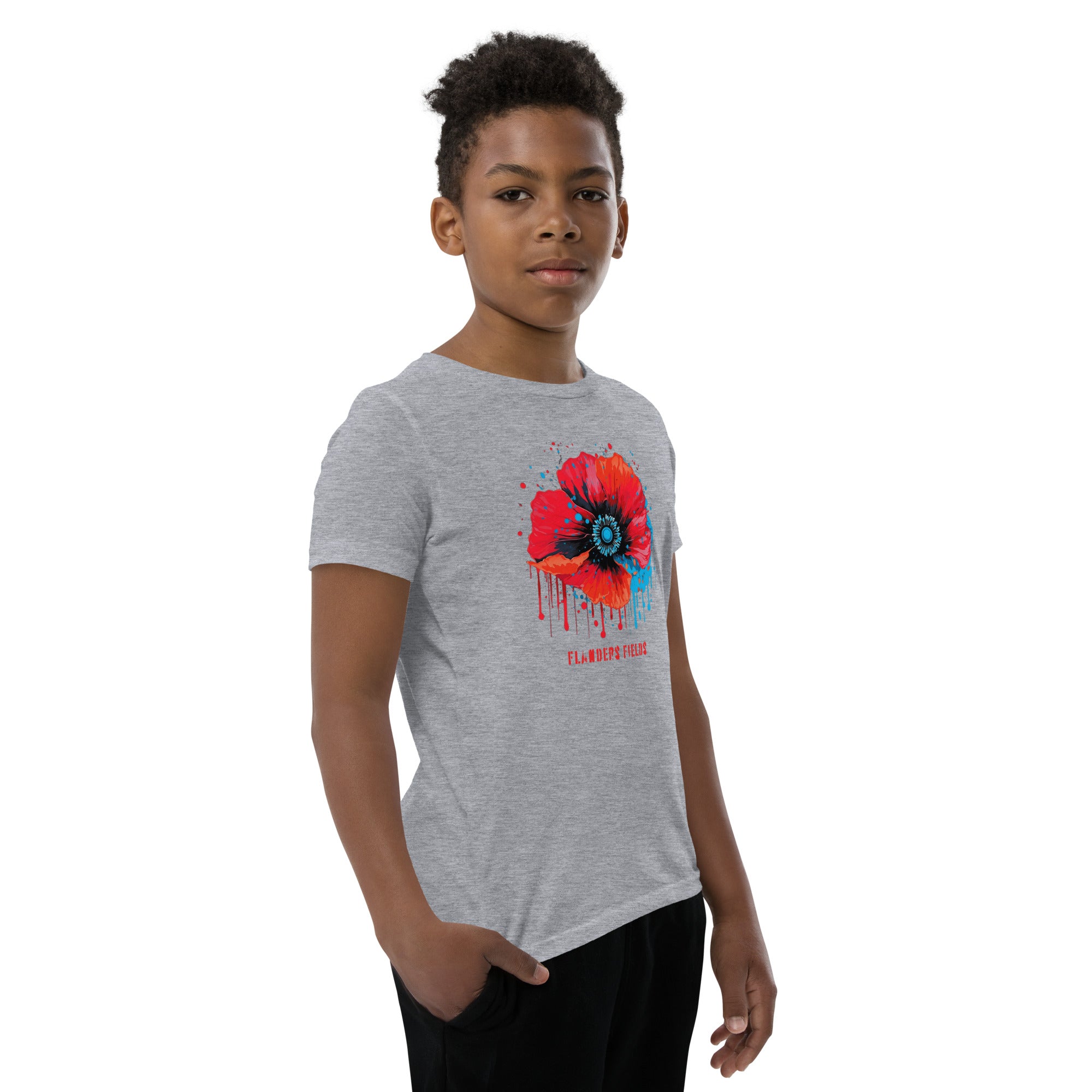 Youth Short Sleeve T-Shirt - Retro Poppy