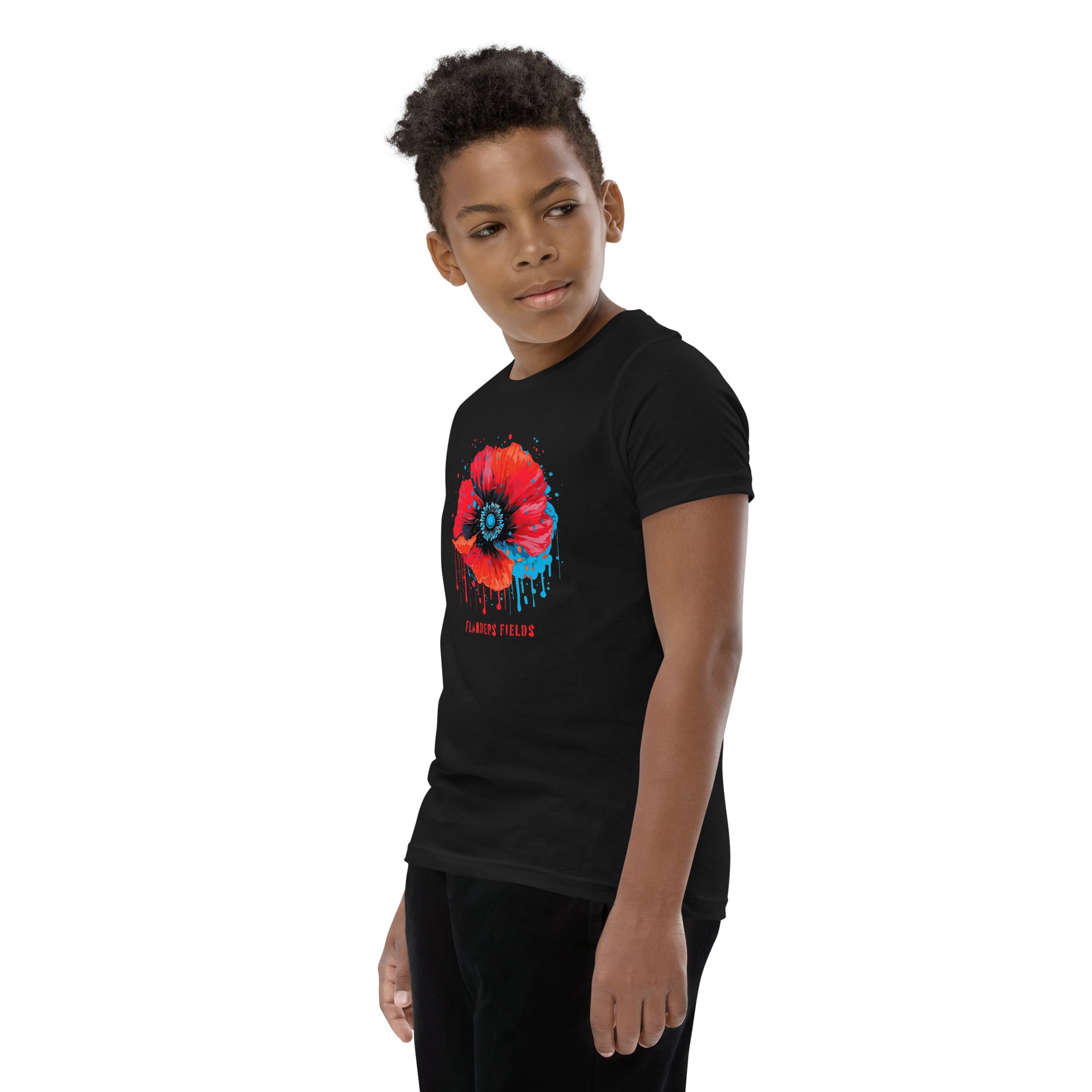 Youth Short Sleeve T-Shirt - Retro Poppy