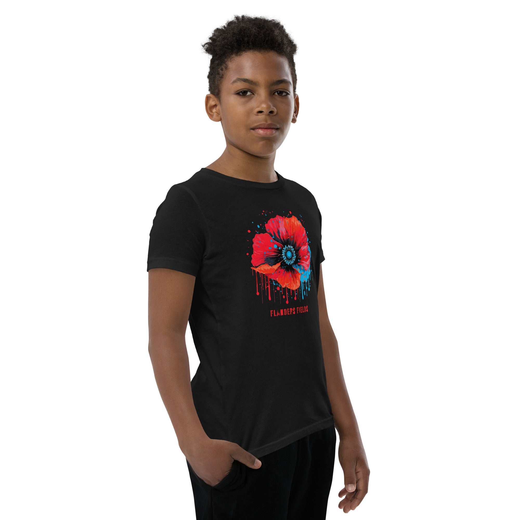 Youth Short Sleeve T-Shirt - Retro Poppy