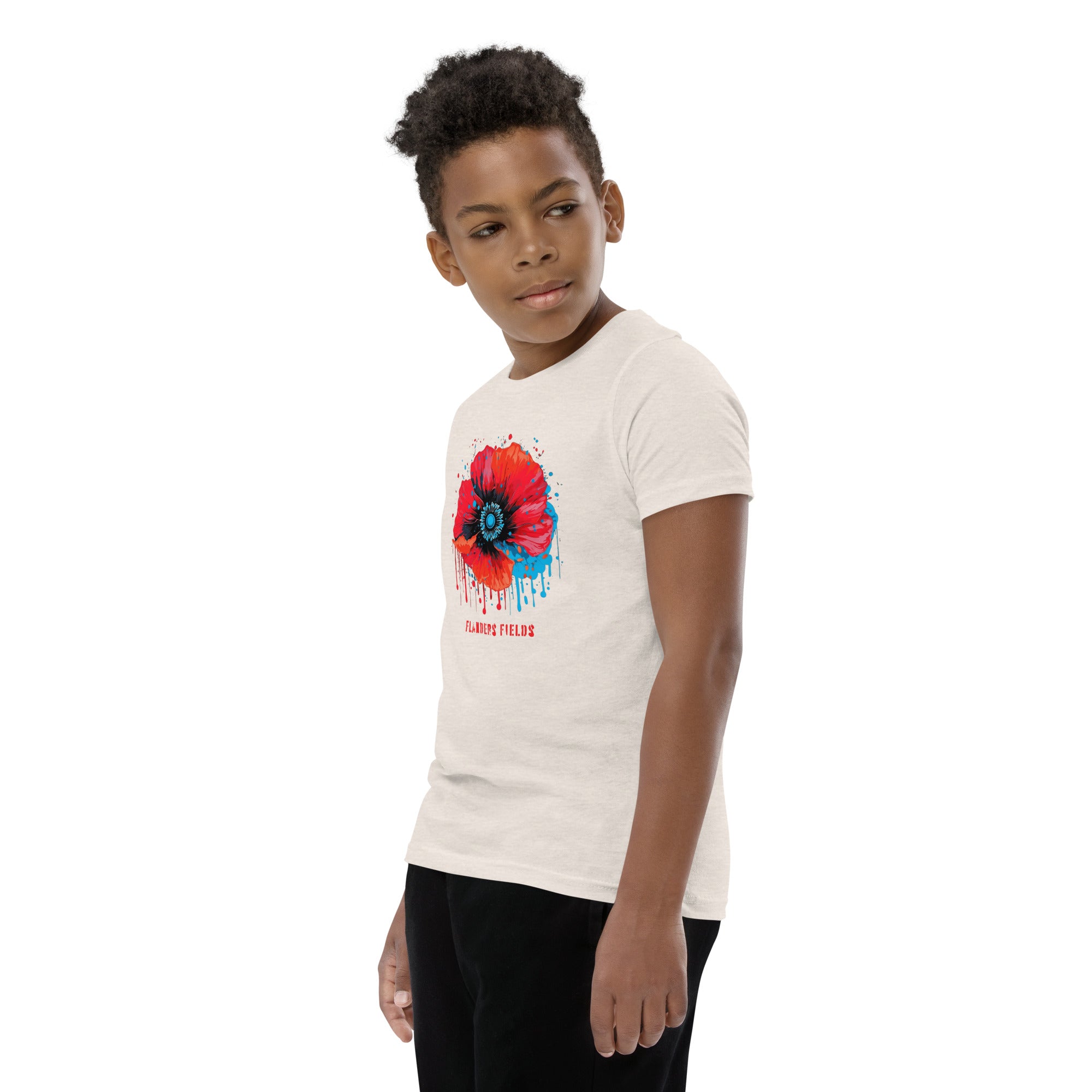 Youth Short Sleeve T-Shirt - Retro Poppy