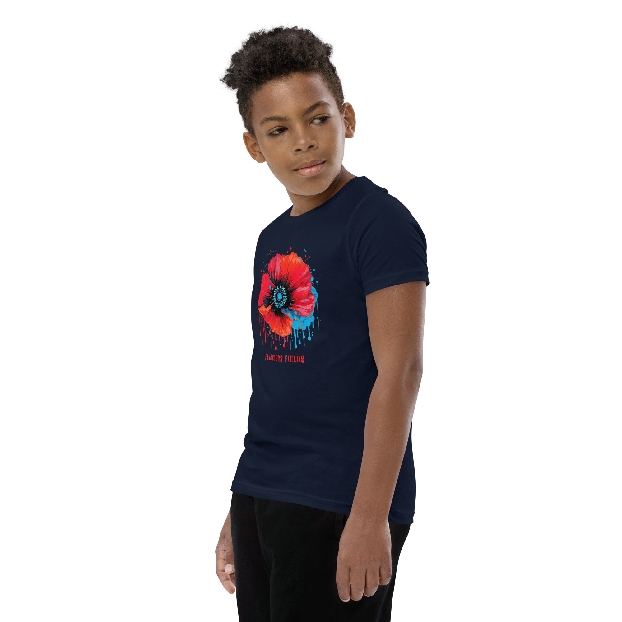 Youth Short Sleeve T-Shirt - Retro Poppy
