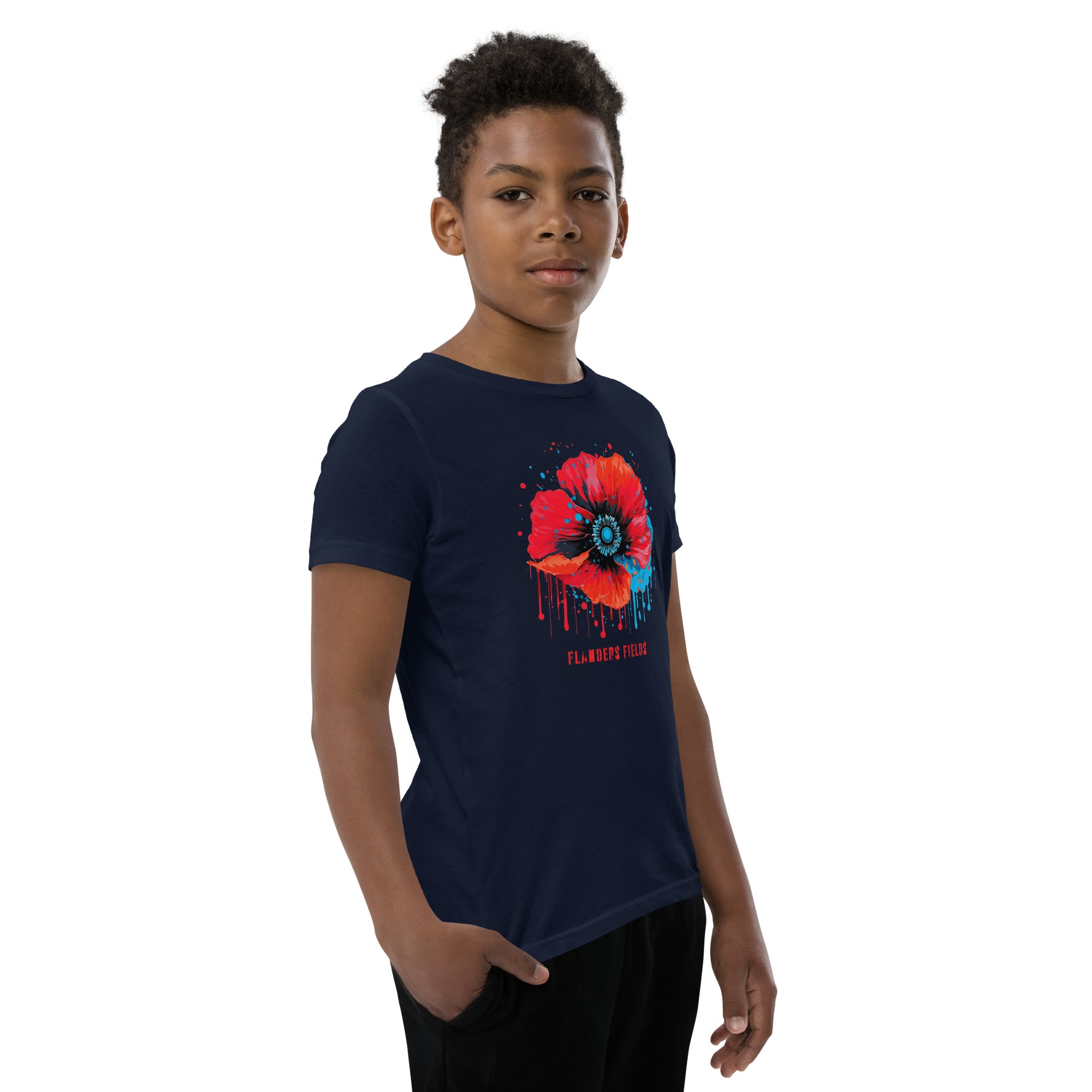 Youth Short Sleeve T-Shirt - Retro Poppy