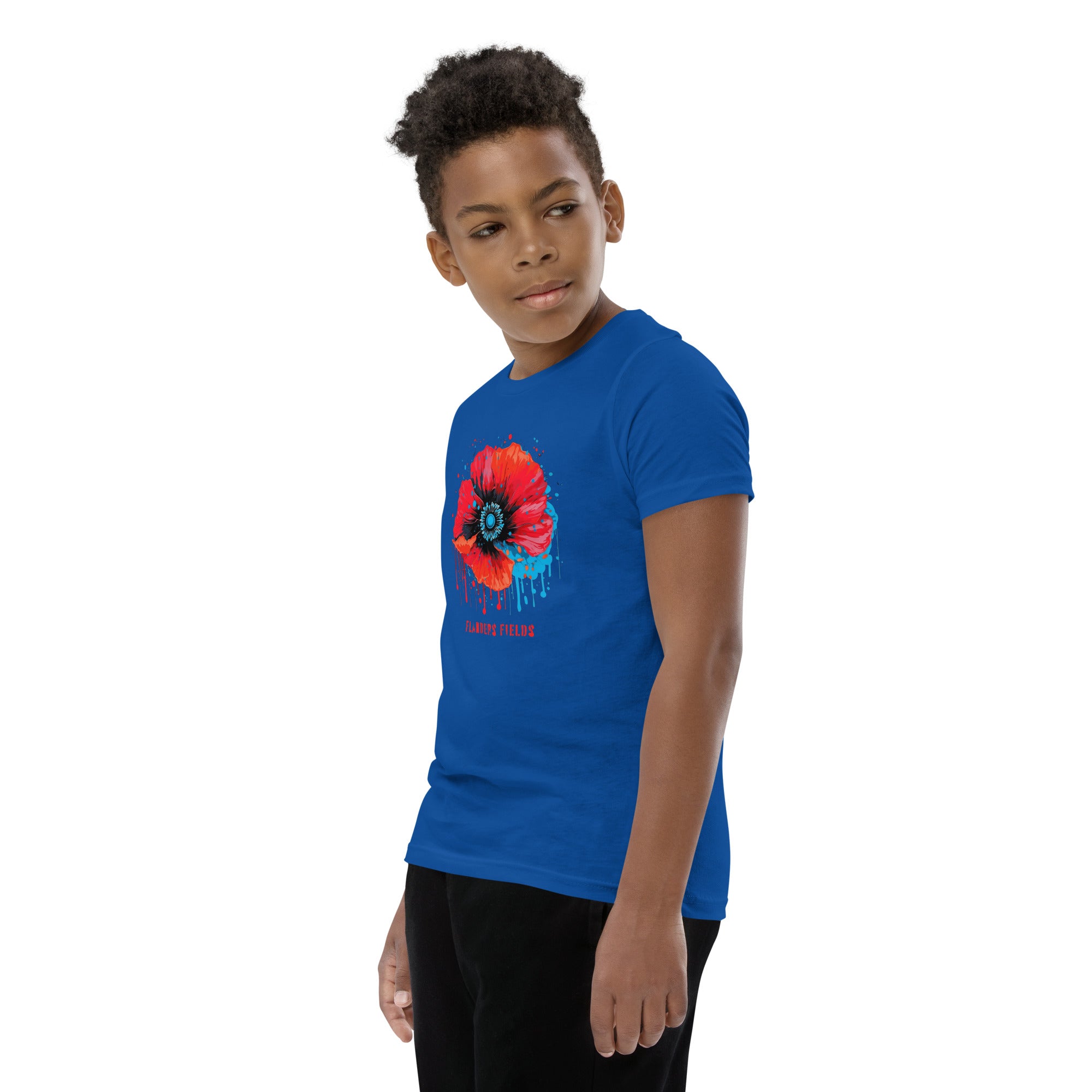 Youth Short Sleeve T-Shirt - Retro Poppy