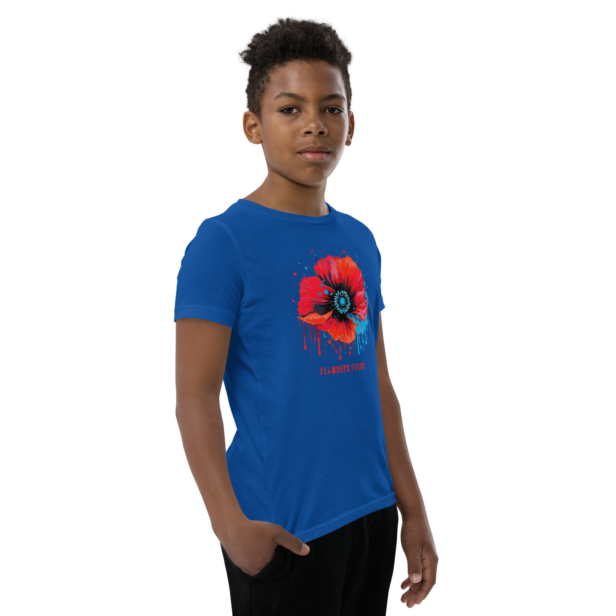 Youth Short Sleeve T-Shirt - Retro Poppy