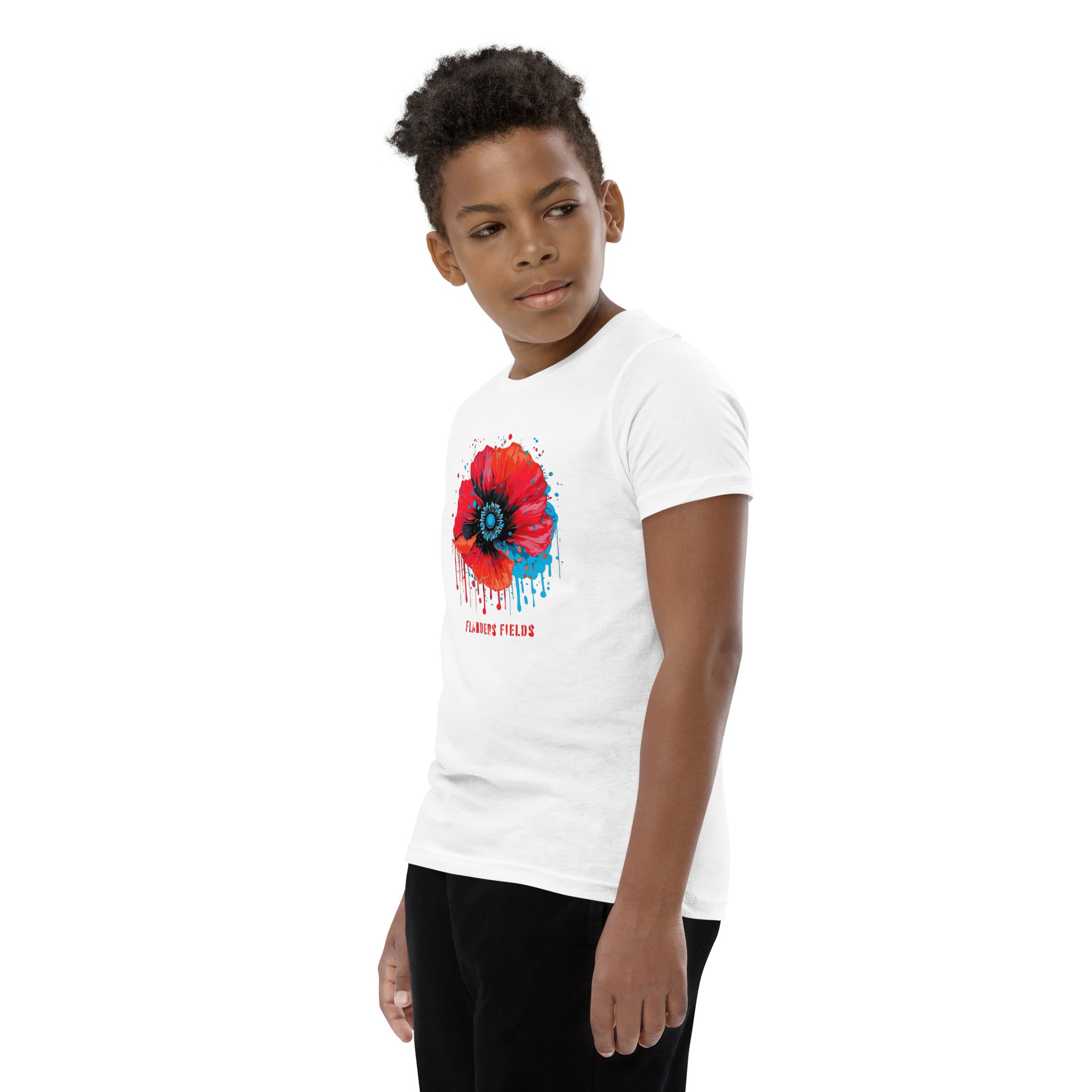 Youth Short Sleeve T-Shirt - Retro Poppy