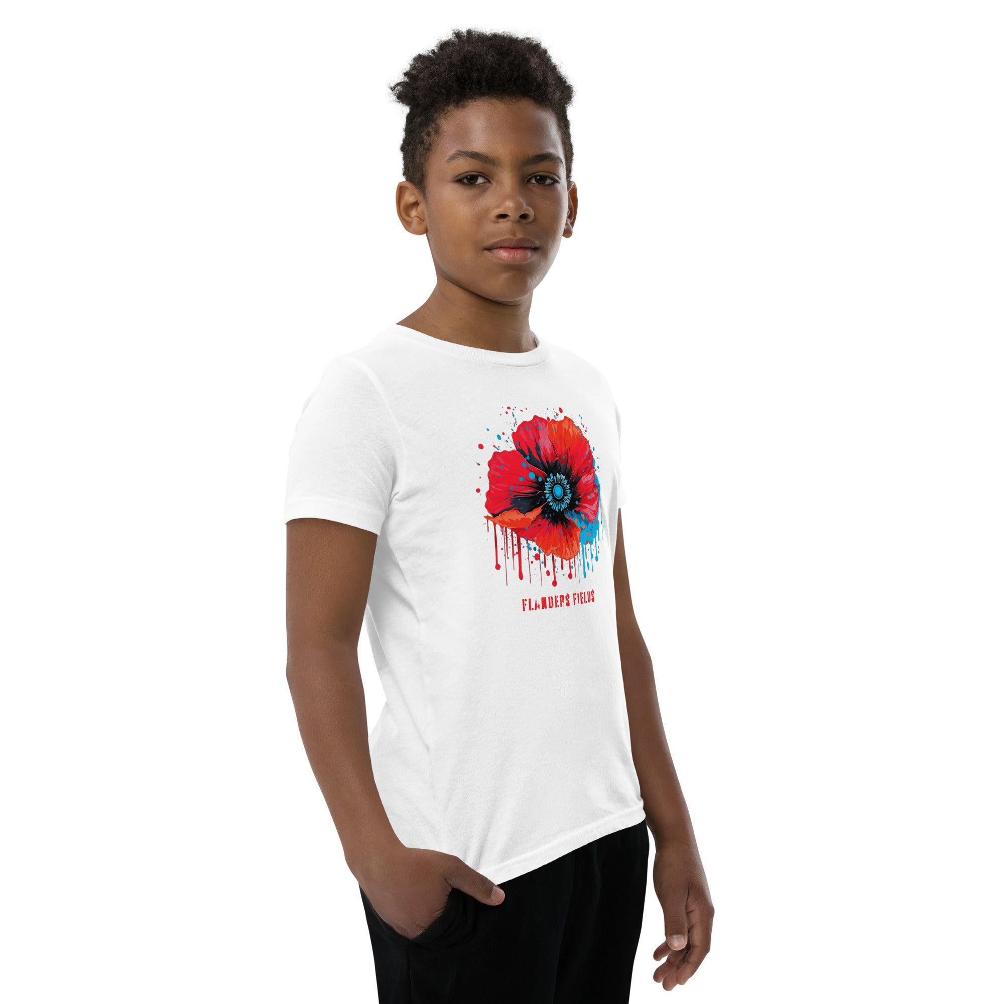 Youth Short Sleeve T-Shirt - Retro Poppy