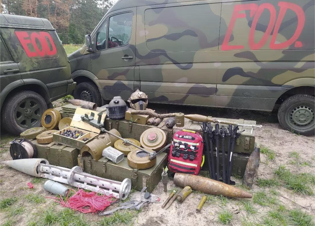 Sending a Flanders Vet back to Ukraine to Clear UXO