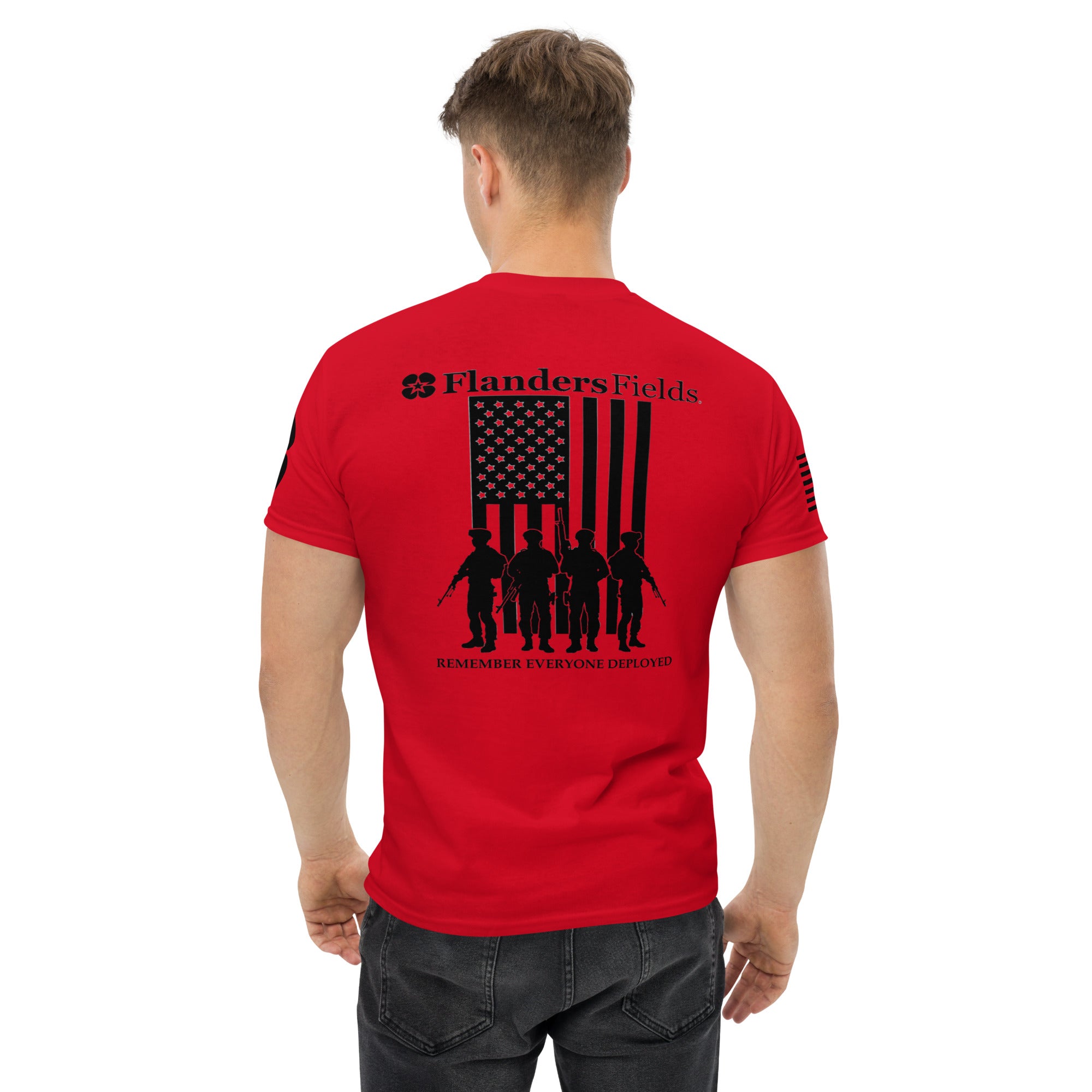 RED Flanders Fields Tee