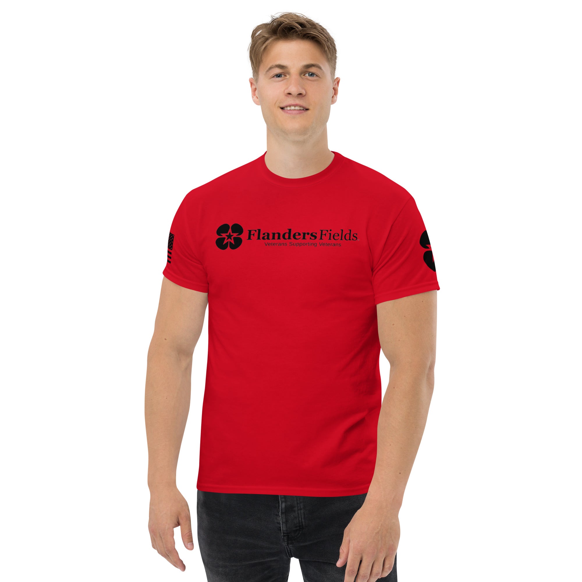 RED Flanders Fields Tee