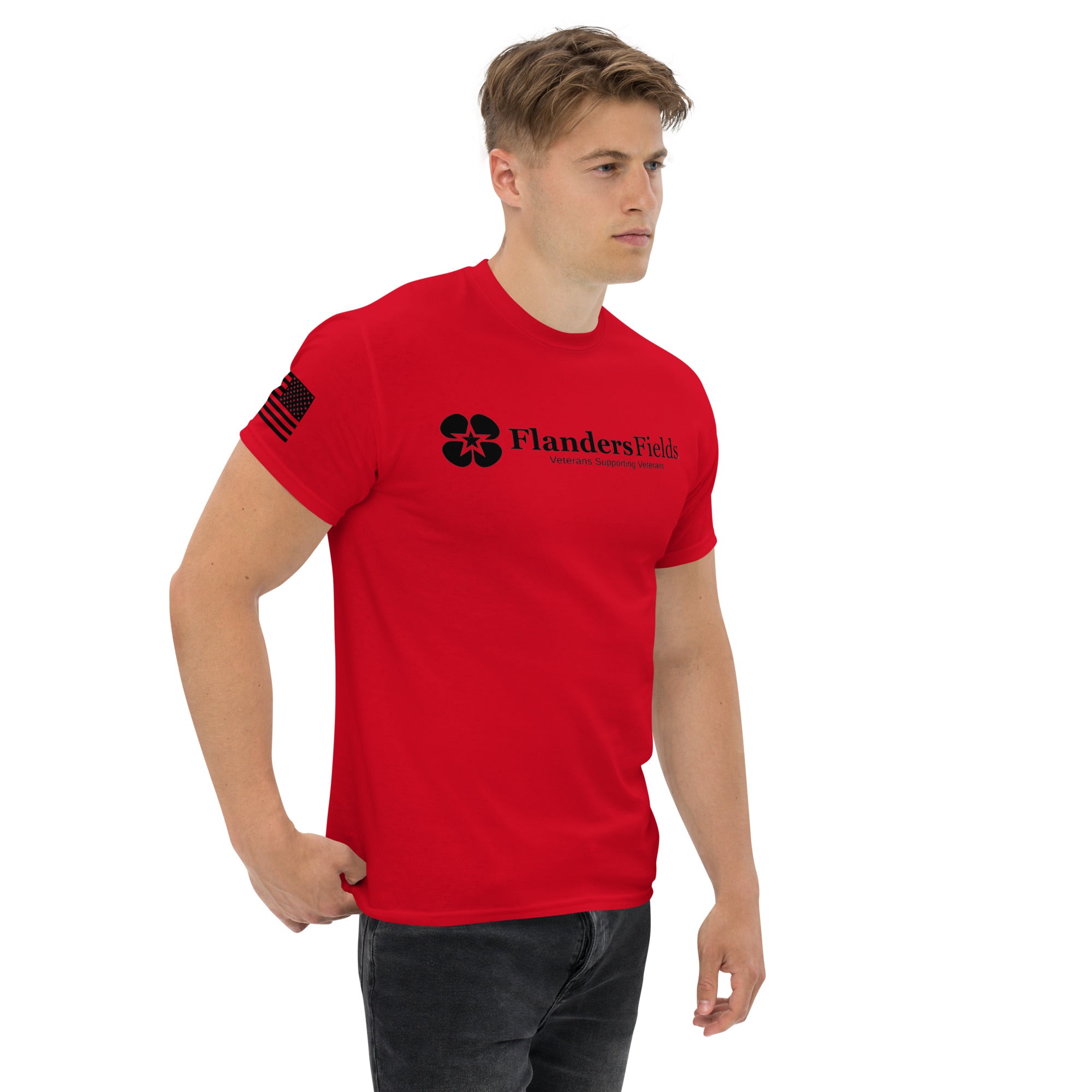 RED Flanders Fields Tee