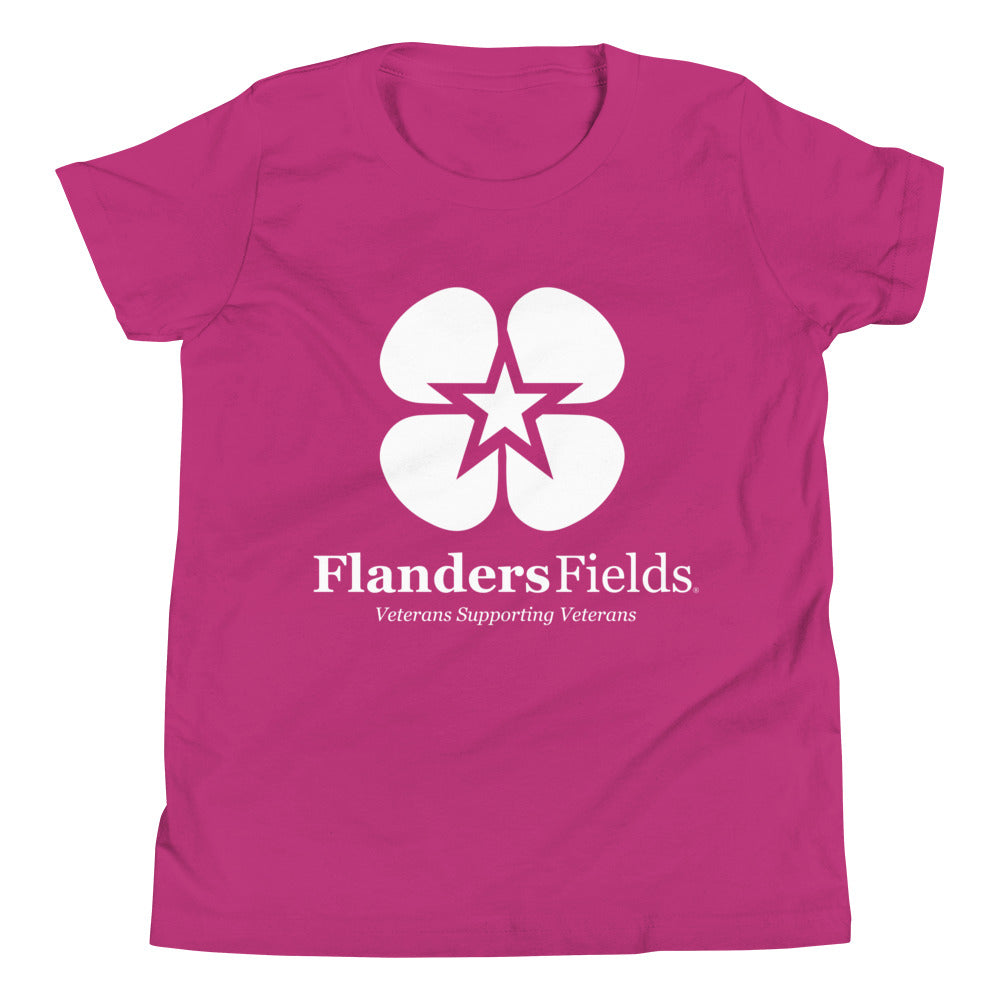 Youth Short Sleeve T-Shirt - Flanders logo