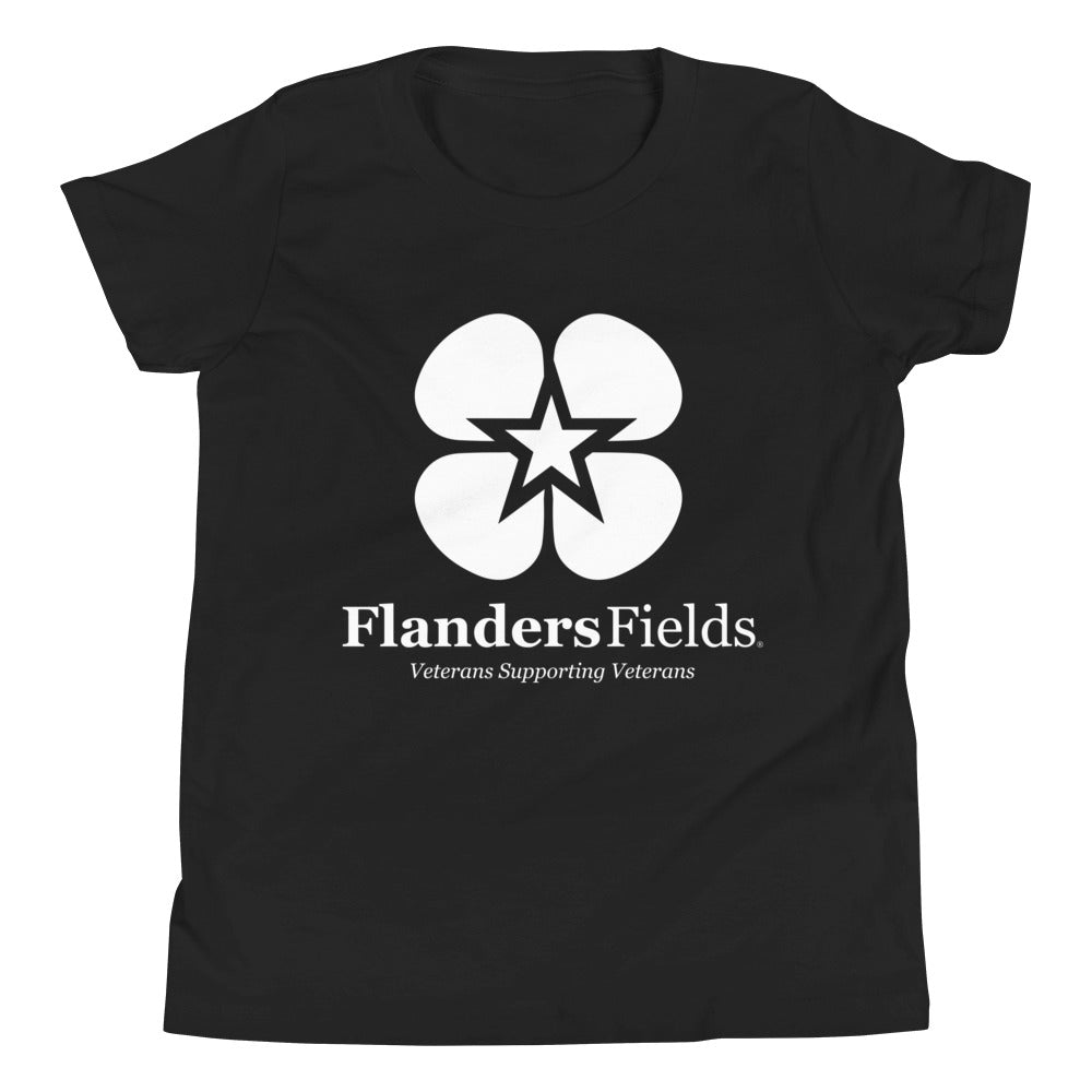 Youth Short Sleeve T-Shirt - Flanders logo
