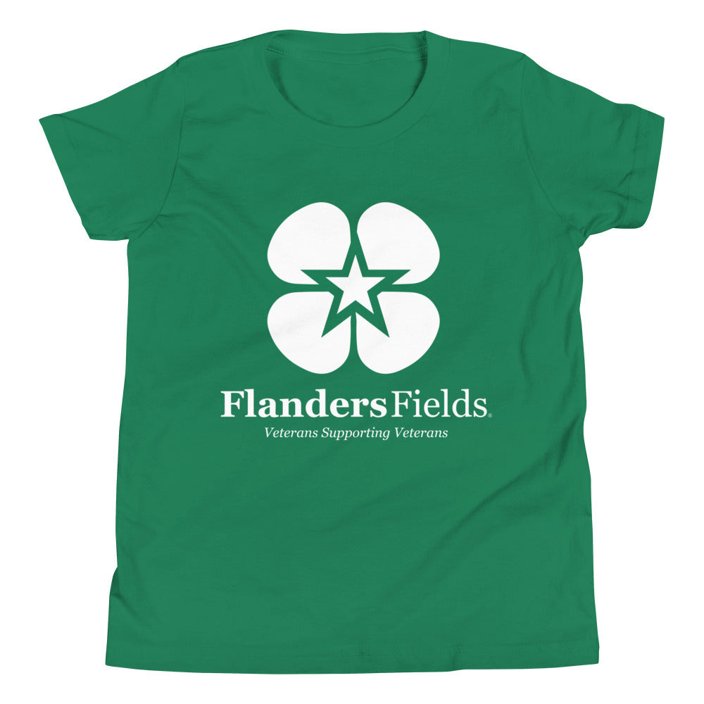 Youth Short Sleeve T-Shirt - Flanders logo