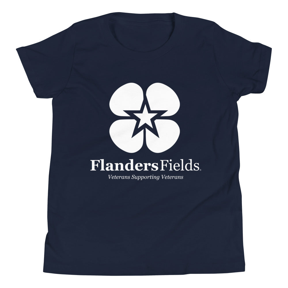 Youth Short Sleeve T-Shirt - Flanders logo