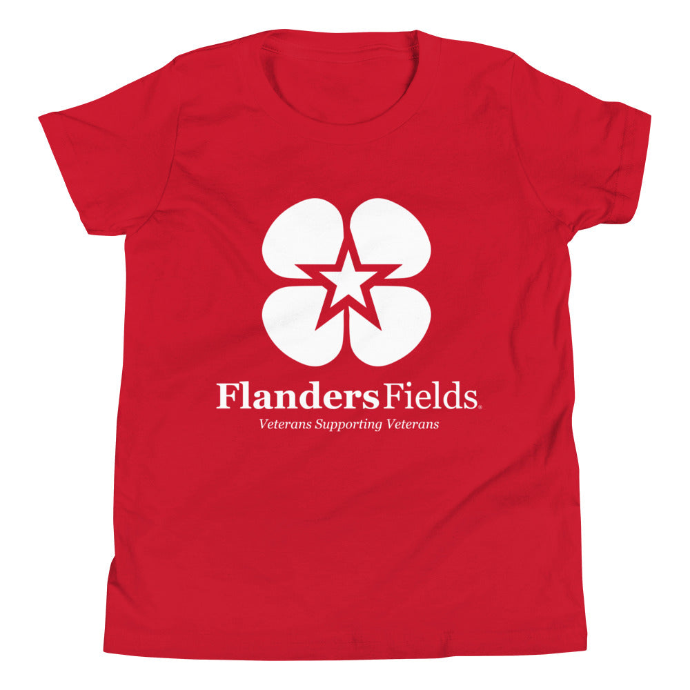 Youth Short Sleeve T-Shirt - Flanders logo