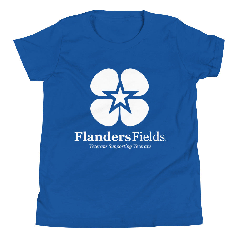 Youth Short Sleeve T-Shirt - Flanders logo