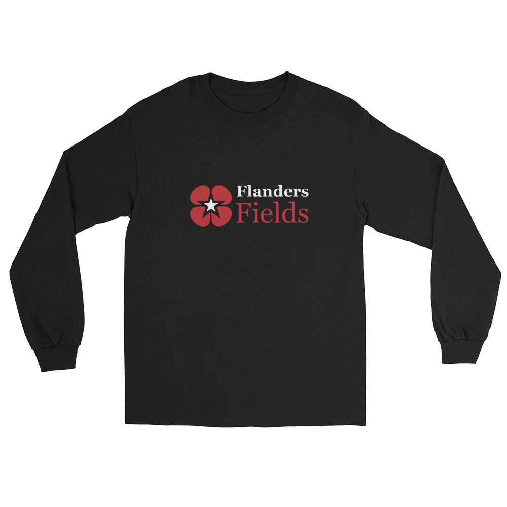 Men’s Long Sleeve Shirt - Flanders logo