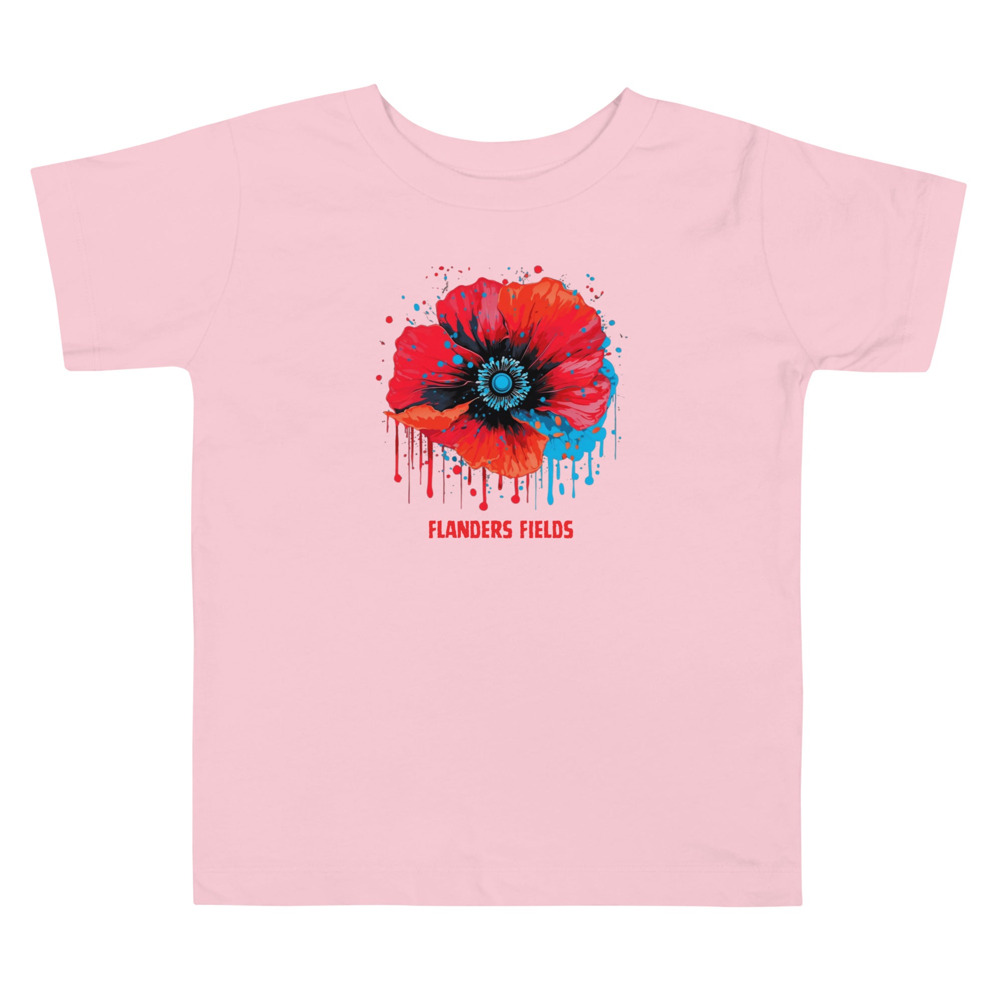 Toddler Short Sleeve Tee - Retro Poppy