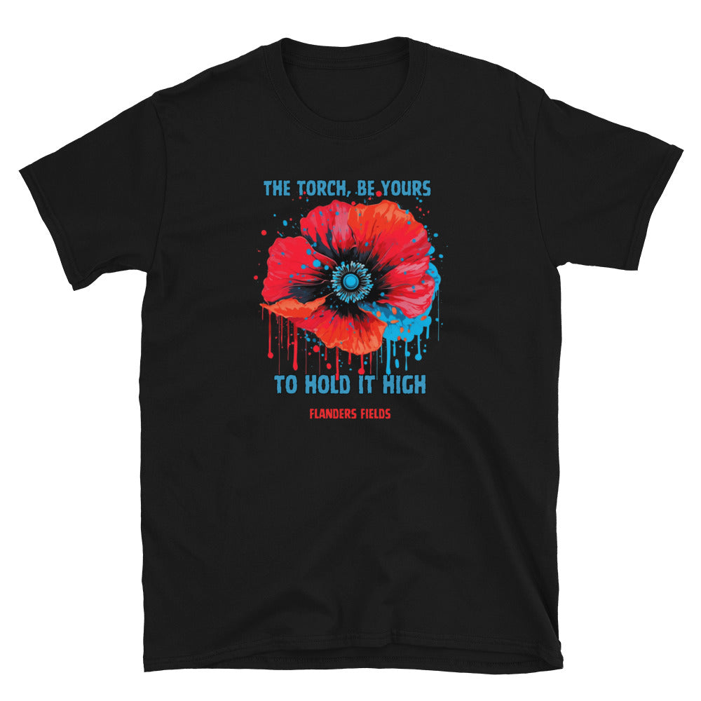 Short-Sleeve Unisex T-Shirt - Retro Poppy
