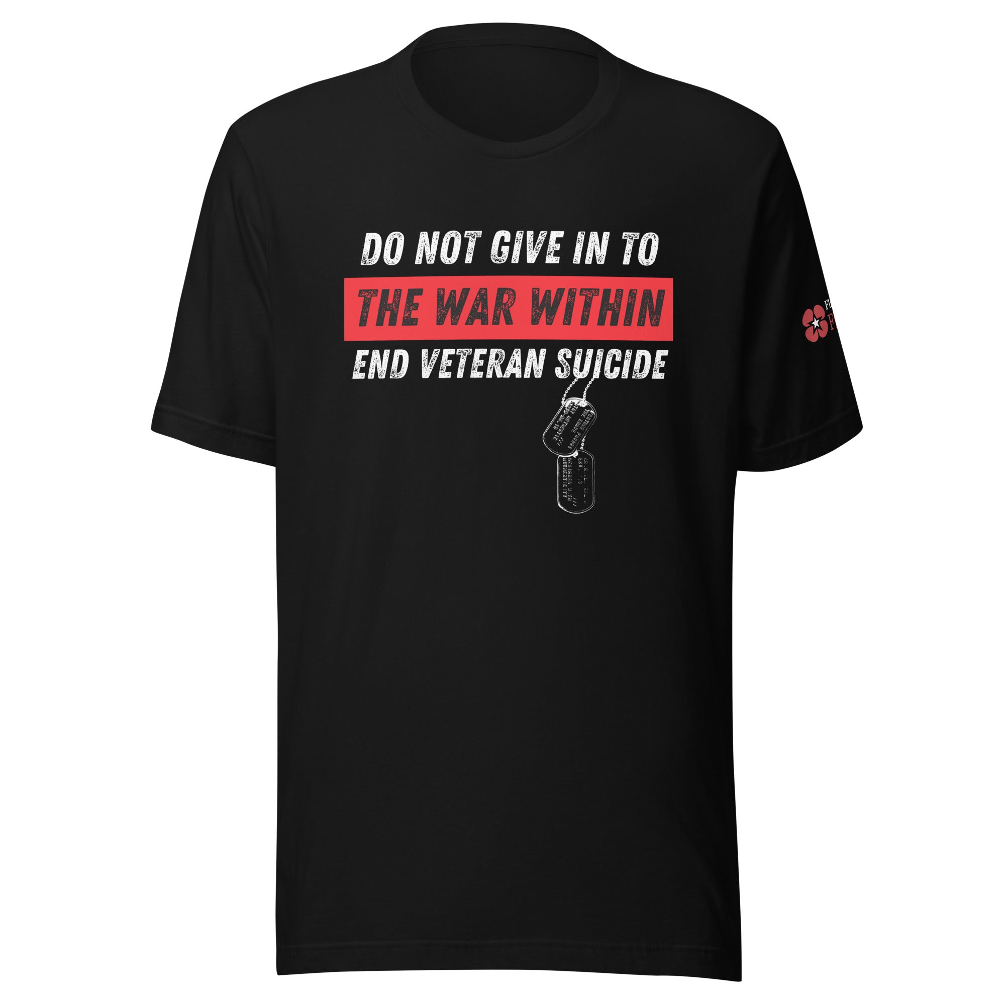 Unisex t-shirt - Do not give in (dark)