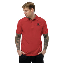 Load image into Gallery viewer, RED Flanders Embroidered Polo Shirt
