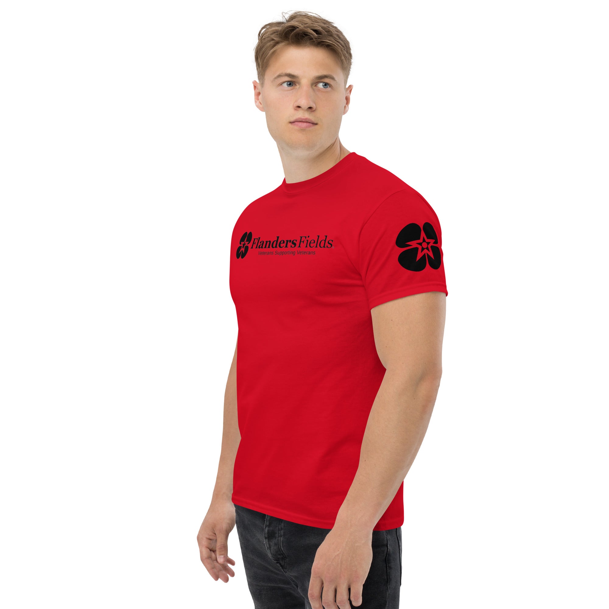 RED Flanders Fields Tee