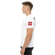 Load image into Gallery viewer, Distressed Flag / Poppy Men&#39;s heavyweight tee
