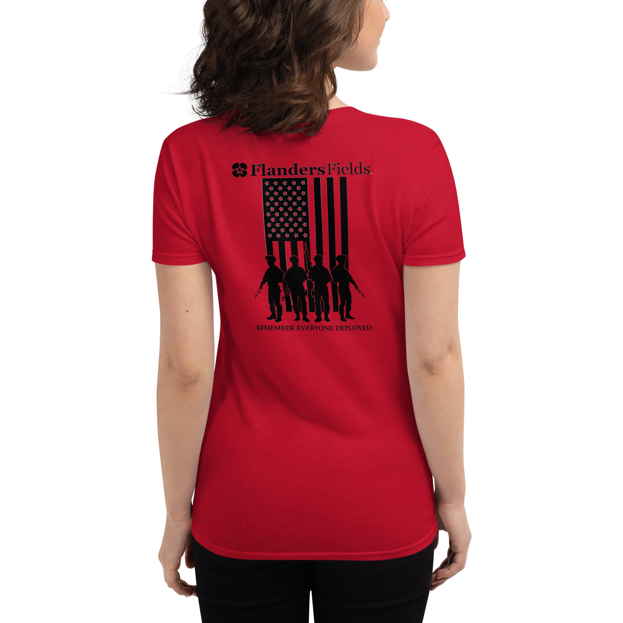 RED Women's short sleeve t-shirt